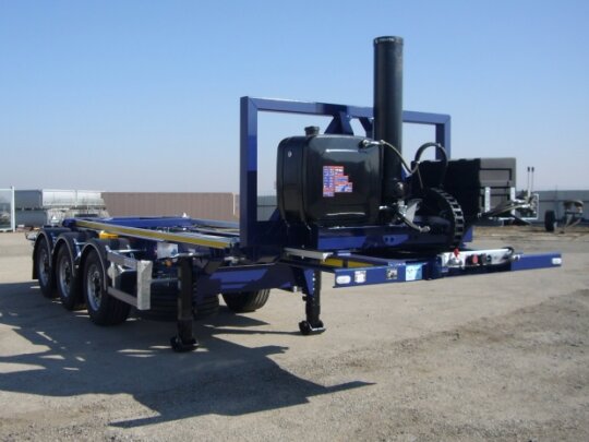 Specjalne pojazdy kontenerowe